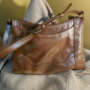 FRYE Melissa Zip Crossbody - Silver Multi